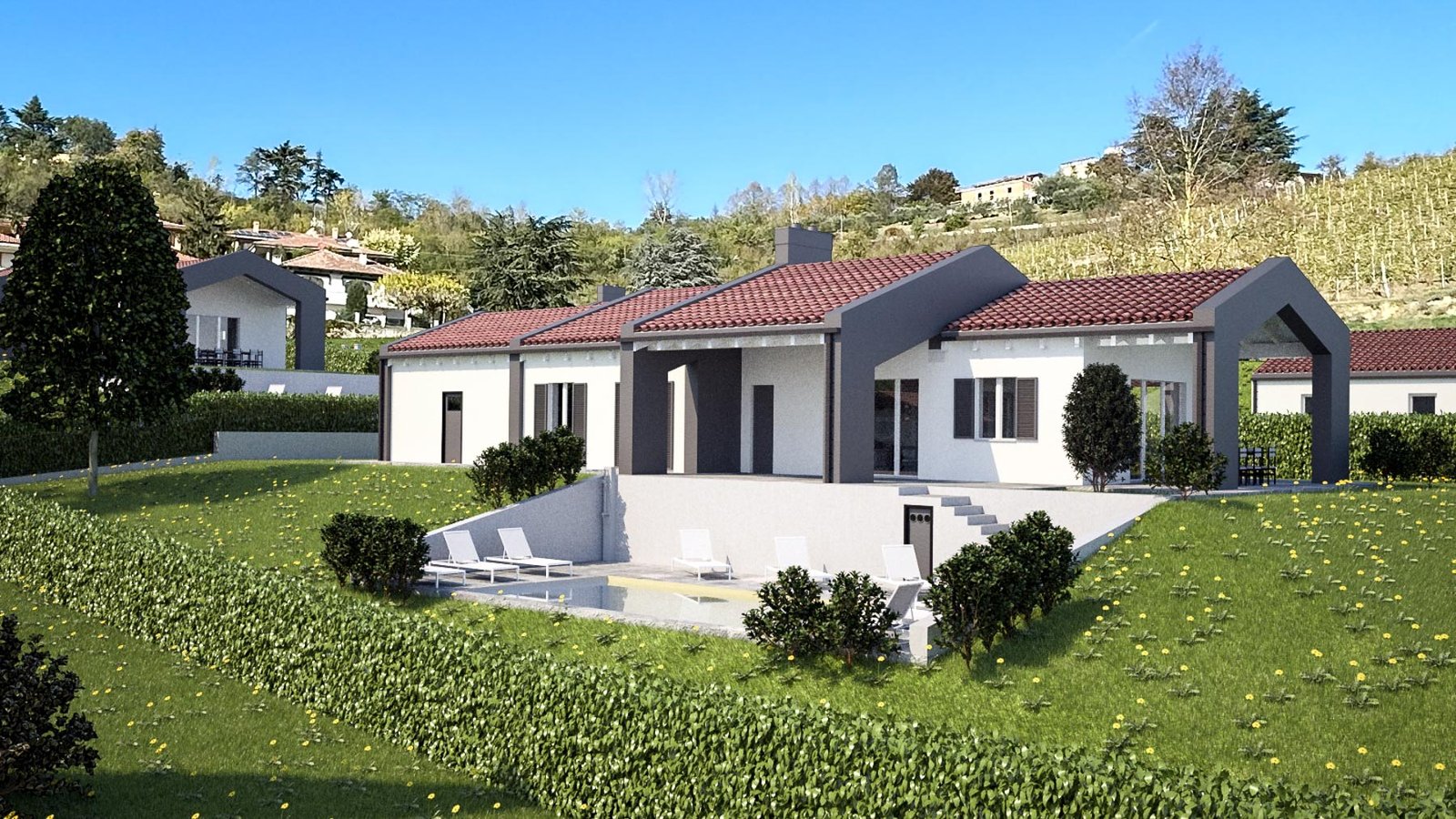 Luxury villa and restored rustic property in Nizza Monferrato by Italian Hillside