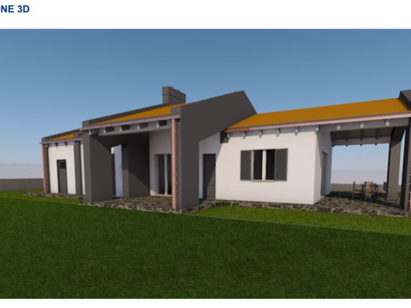 Modern villa for sale in Nizza Monferrato by Italian Hillside