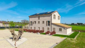 Eco-friendly country house with apartments and wellness suites in Monsano by Italian Hillside