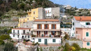 Sea view apartment with private pool on the Amalfi Coast for sale by Italian Hillside