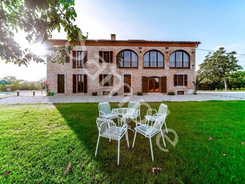 Restored farmhouse with pool and land in Castello di Annone by Italian Hillside