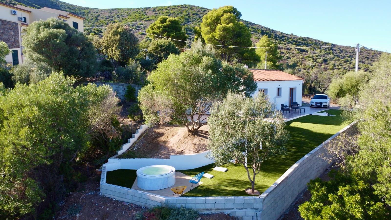 Sea view villa in Budoni Sardinia renovated stazzo for sale by Italian Hillside