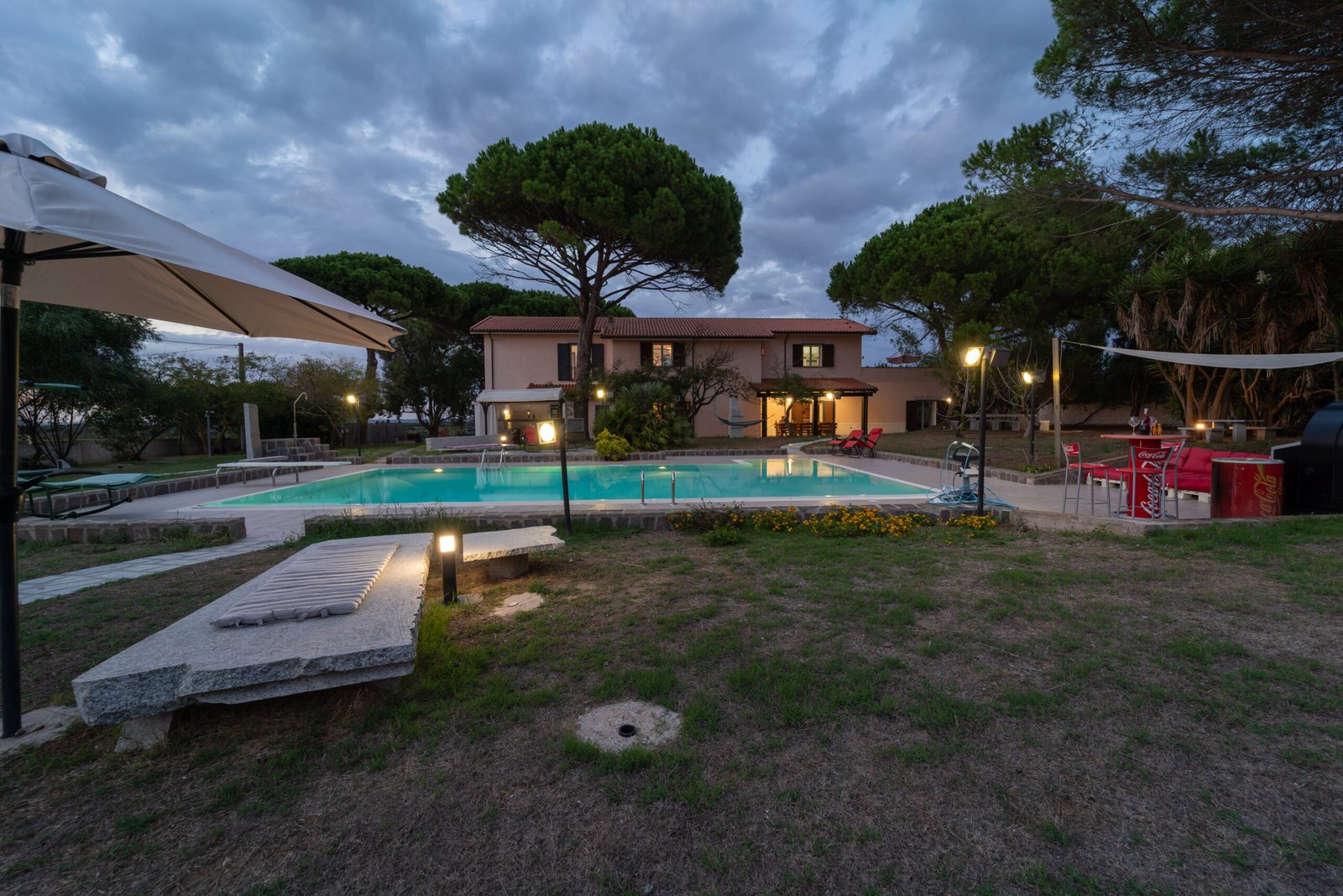 Luxury villa with pool in Platamona Sassari Sardinia for sale by Italian Hillside