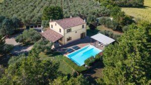 Luxury villa with pool in San Marcello, Marche hills – Italian Hillside real estate